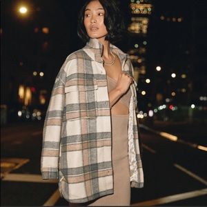 Abercrombie Plaid Shacket